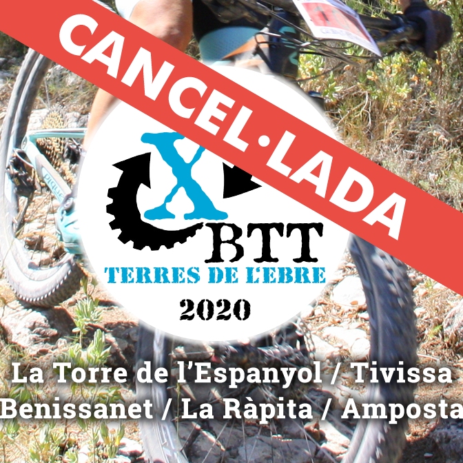 Xallenger BTT Terres de l'Ebre 2020, cancel·lada